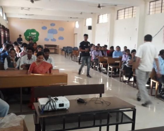 7)	One day workshop on “Robotics” by Prof. M. D. Bharati (Director of MDB Electronics) for students on 11 February 2019